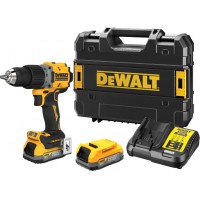 DeWALT DCD800E2T gręžtuvas - suktuvas 2x1.7 Ah POWERSTACK